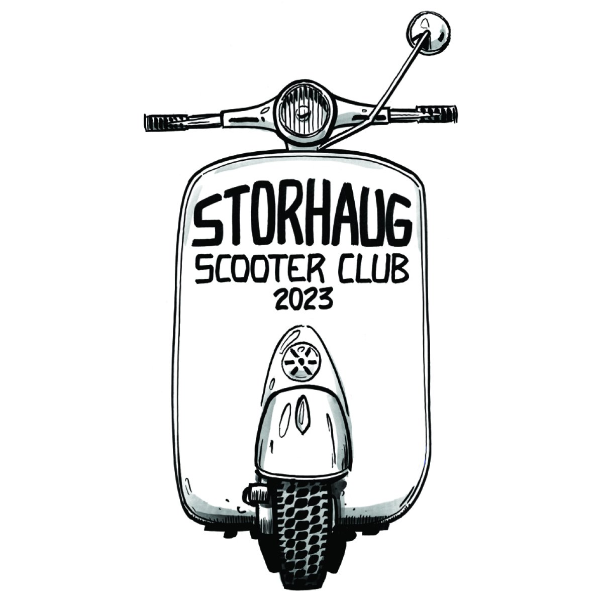 Scooter club svartoghvit avatar